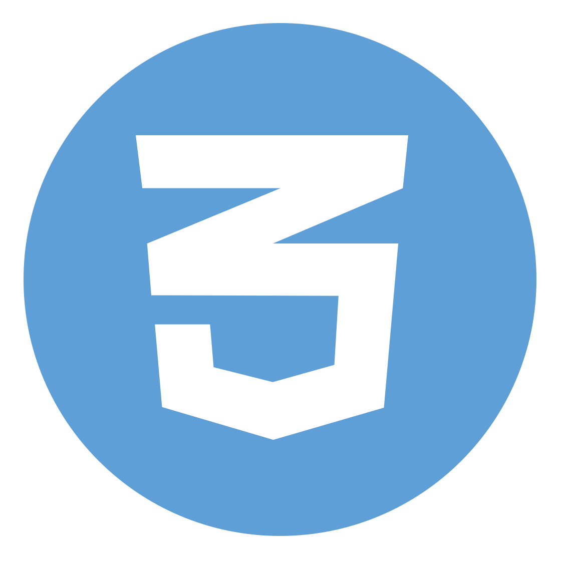 Rotating image of CSS Logo