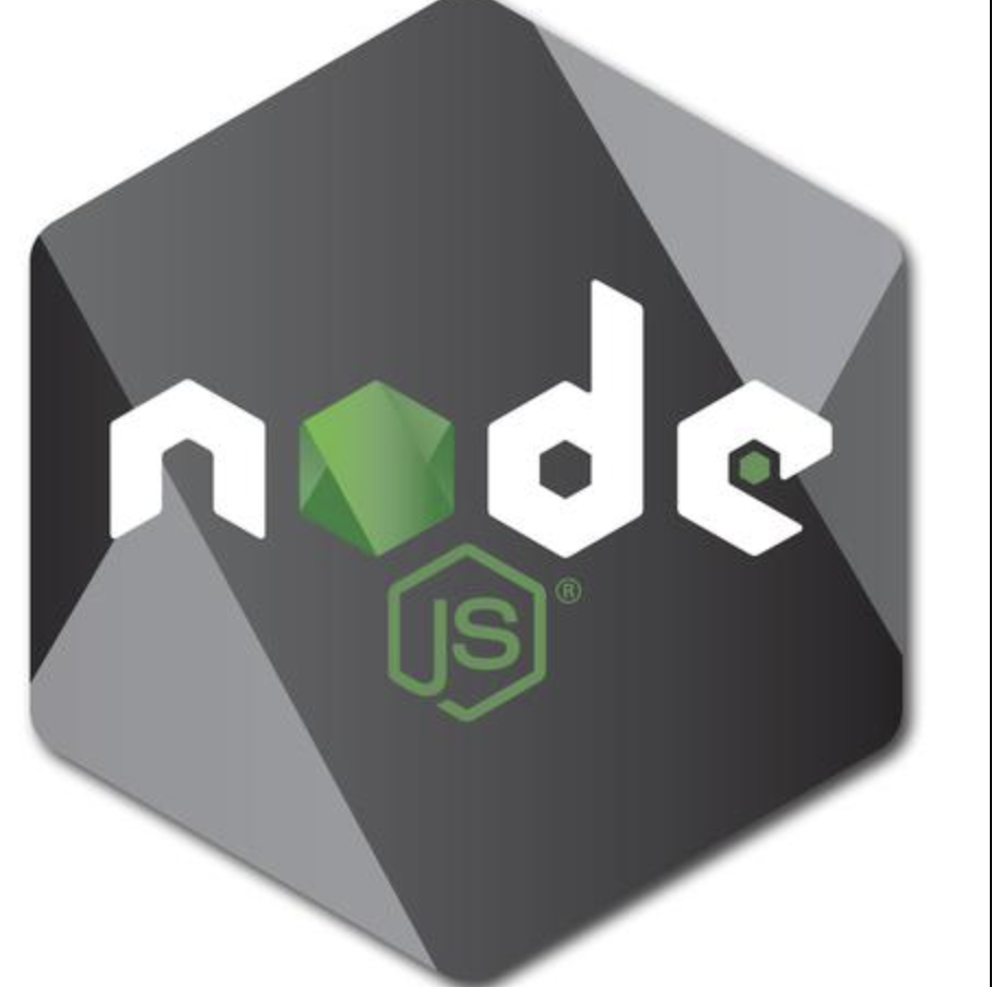 Rotating image of NODE.js Logo